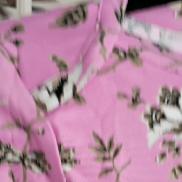 Style & Co. Pink Floral Long-Sleeve Tee - Picture 6 of 7